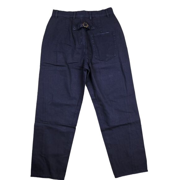 Free People -157 Sandrine Rose Relaxed Fit Ankle Jeans in French Worker Size 29 - Picture 3 of 12